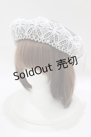 画像: m petit by misako / TT*AMレースBベレー  グレー H-25-12-09-064-LO-AC-NS-ZH