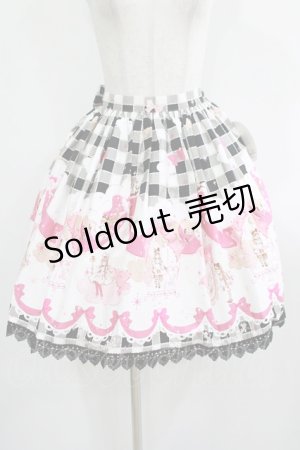 画像: BABY,THE STARS SHINE BRIGHT / アリスのリボン王国柄スカート Free ブラック H-25-12-09-006-BA-SK-NS-ZH