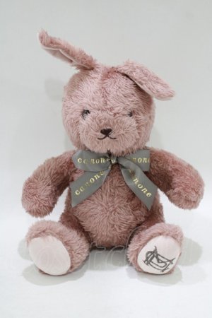 画像: Maison de FLEUR Petite Robe canone / かのうさちゃんぬいぐるみ  ピンク H-25-12-09-069-EL-ZA-NS-ZH