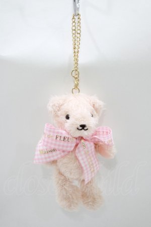 画像: Maison de FLEUR / 酒々井プレミアムアウトレット店限定ベアチャーム/【Prucia】  ピンク H-25-12-09-071-LO-ZA-NS-ZH