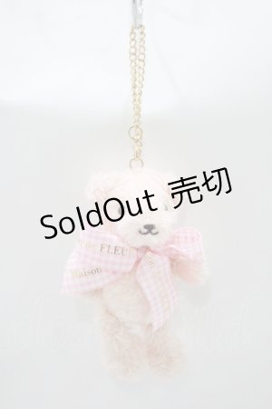 画像: Maison de FLEUR / 酒々井プレミアムアウトレット店限定ベアチャーム/【Prucia】  ピンク H-25-12-09-071-LO-ZA-NS-ZH