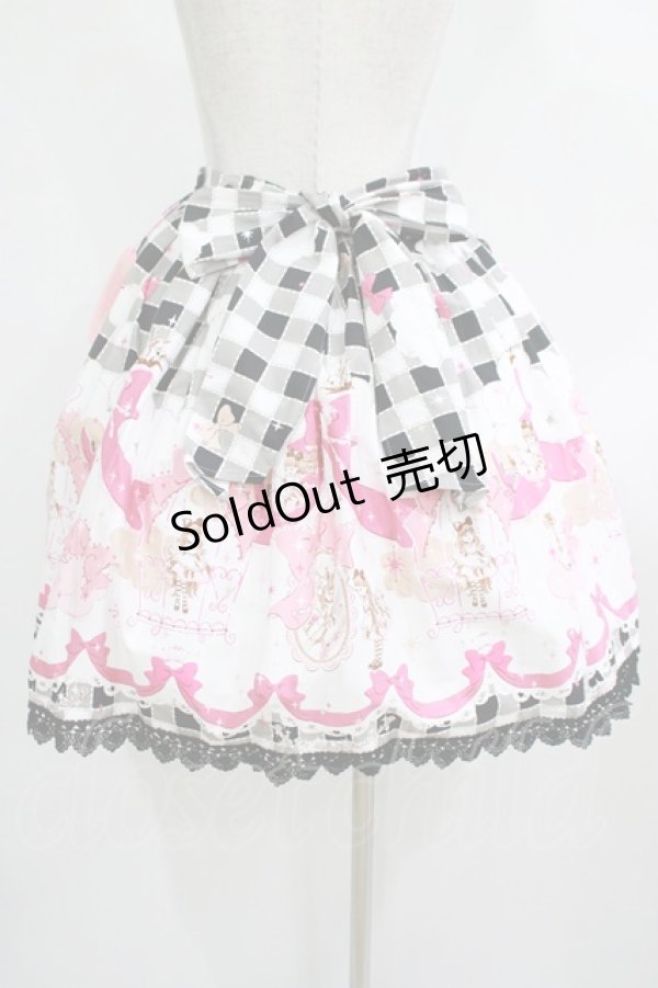 画像3: BABY,THE STARS SHINE BRIGHT / アリスのリボン王国柄スカート Free ブラック H-25-12-09-006-BA-SK-NS-ZH (3)