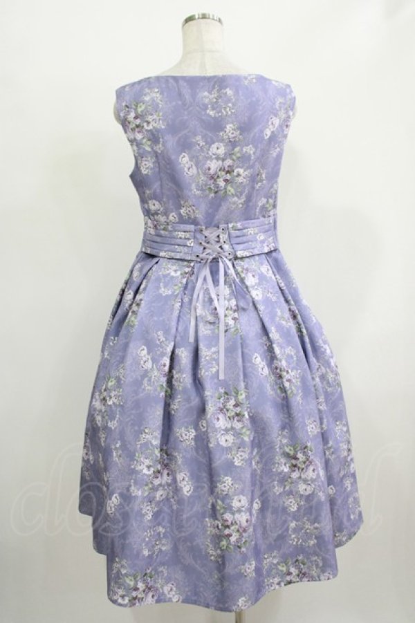 画像3: Forest Wardrobe（海外ロリータブランド） / 森林のかご2.0 花柄ワンピース L 小バラ（紫） H-25-12-09-001-LO-OP-NS-ZH (3)