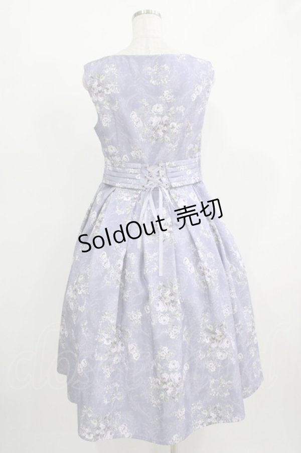 画像3: Forest Wardrobe（海外ロリータブランド） / 森林のかご2.0 花柄ワンピース L 小バラ（紫） H-25-12-09-001-LO-OP-NS-ZH (3)