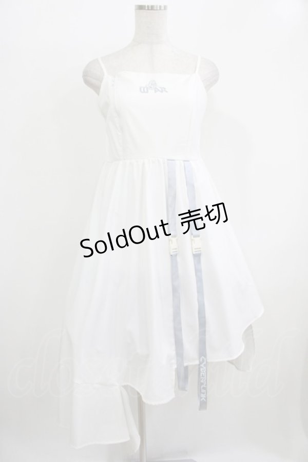 画像4: 森女部落（海外ロリータブランド） / セパレートシャツ付きジャンパースカート L グレー/オフ H-25-12-09-007-PU-OP-NS-ZH (4)