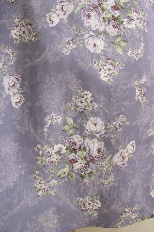 画像4: Forest Wardrobe（海外ロリータブランド） / 森林のかご2.0 花柄ワンピース L 小バラ（紫） H-25-12-09-001-LO-OP-NS-ZH (4)