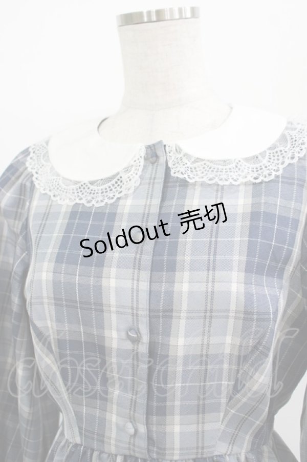 画像4: m petit by misako / サンリオキャラクターズコラボ シナモロール ワンピース S ブルー H-25-12-09-010-LO-OP-NS-ZH (4)