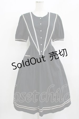 画像: SERAPHIM / クラシックセーラードレス Free ネイビー H-25-12-09-012-LO-OP-NS-ZH