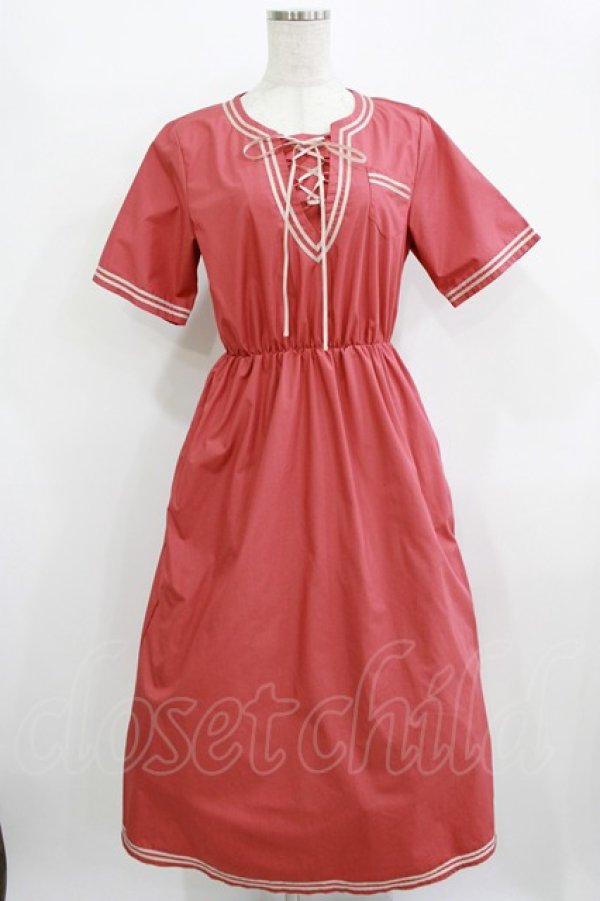 画像1: LEBECCA boutique / 変わらぬ想いと、鼻歌まじりのワンピース Free ピンク H-25-12-09-013-EL-OP-NS-ZH (1)