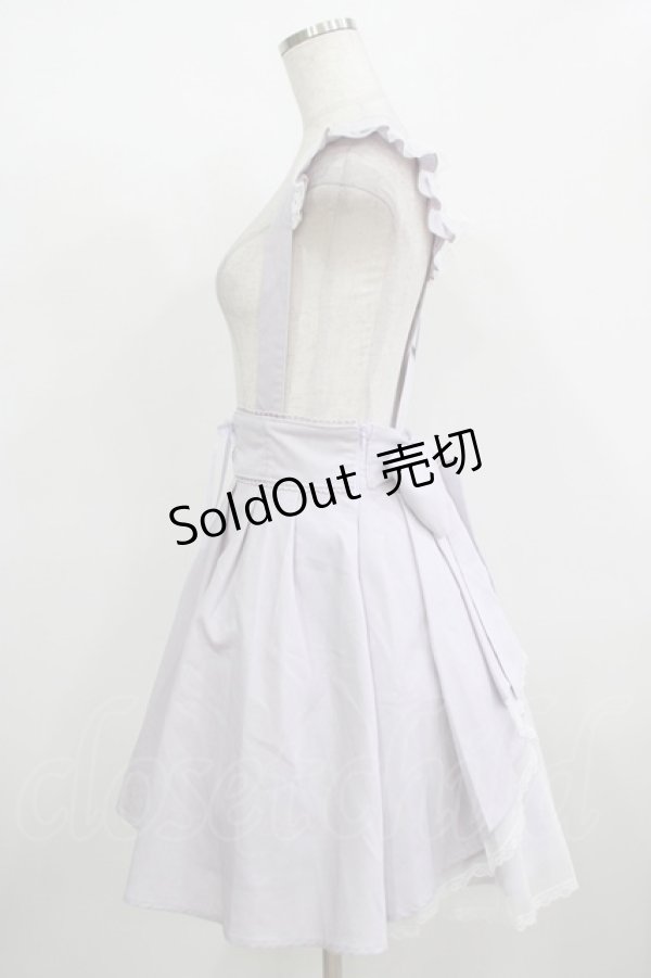 画像2: Secret Honey / サスペンダー付きスカート Free ラベンダー H-25-12-09-016-CA-SK-NS-ZH (2)