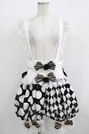 画像: ALICE and the PIRATES / うさぎマジシャンのPOMPOMサロペットパンツ Free オフ H-25-12-09-019-PA-OP-NS-ZH