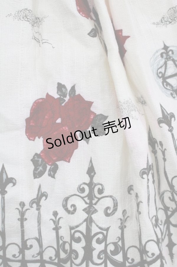 画像4: ALICE and the PIRATES / Vampire Prelude柄ワンピース Free アンティーク(生成） H-25-12-09-002-PA-OP-NS-ZH (4)