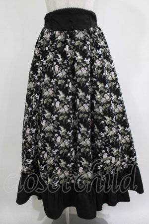 画像: Kurumi Collaboration / KRハナガラHWフレアSK M ブラック H-25-12-10-021-GO-SK-NS-ZH