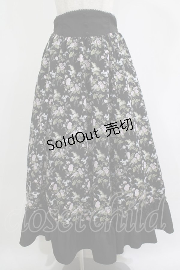 画像1: Kurumi Collaboration / KRハナガラHWフレアSK M ブラック H-25-12-10-021-GO-SK-NS-ZH (1)