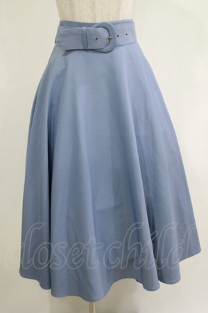 画像: an another angelus / 変形バックルベルトサーキュラースカート Free BLUE H-25-12-10-023-CA-SK-NS-ZH