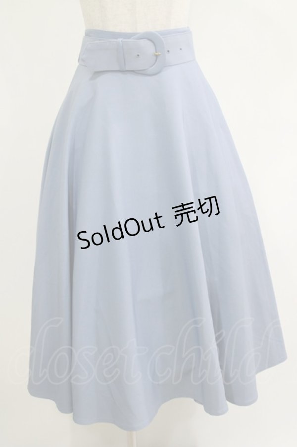 画像1: an another angelus / 変形バックルベルトサーキュラースカート Free BLUE H-25-12-10-023-CA-SK-NS-ZH (1)