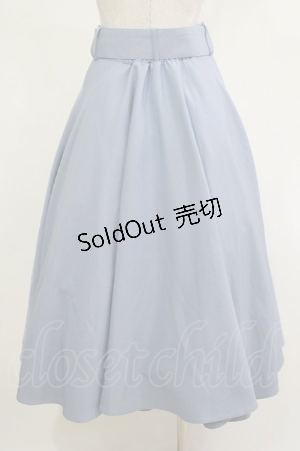 画像3: an another angelus / 変形バックルベルトサーキュラースカート Free BLUE H-25-12-10-023-CA-SK-NS-ZH (3)