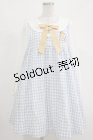 画像: To Alice / ことり幼稚園長袖ワンピース S サックス H-25-12-10-025-LO-OP-NS-ZH