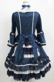 画像3: Angelic Pretty / ローズガーデンプリンセスワンピース free 紺 H-25-12-10-002-AP-OP-NS-ZH (3)