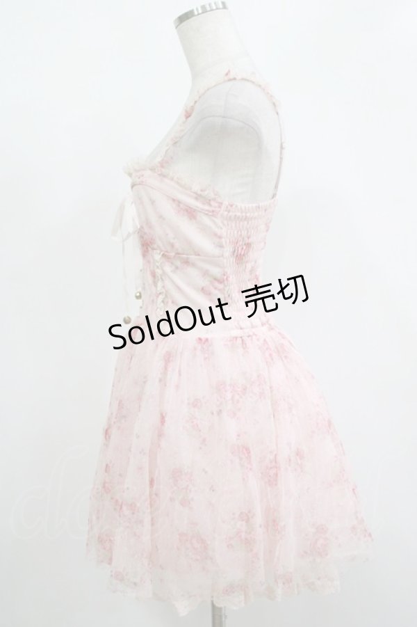 画像2: LIZ LISA / 花柄ワンピース Free ピンク H-25-12-10-031-LO-OP-NS-ZH (2)