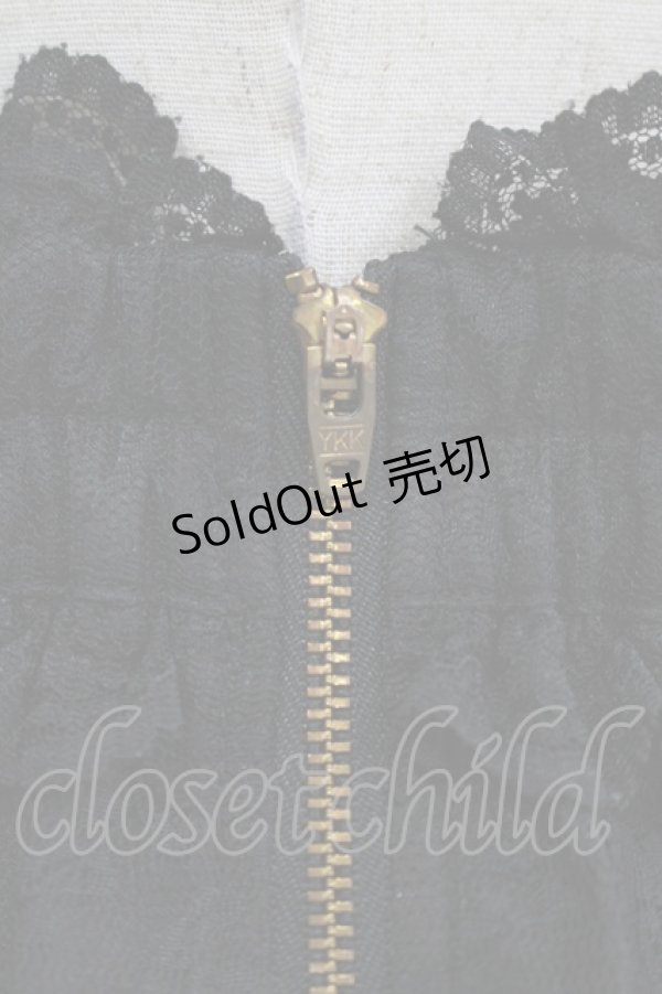 画像4: Ank Rouge / レーススカート M ブラック H-25-12-10-034-CA-SK-NS-ZH (4)