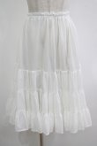 画像1: アトリエフク / フリルいっぱいパニエ 60cm丈 Free オフ H-25-12-10-037-EL-SK-NS-ZH (1)