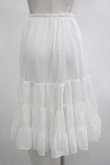 画像3: アトリエフク / フリルいっぱいパニエ 60cm丈 Free オフ H-25-12-10-037-EL-SK-NS-ZH (3)