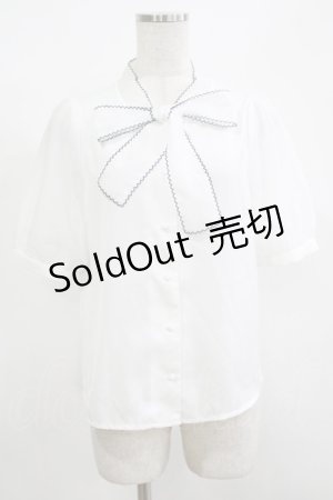 画像: Fi.n.t / ピコミシンシアーボウタイブラウス Free OFF WHITE H-25-12-10-044-CA-BL-NS-ZH