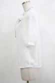画像2: Fi.n.t / ピコミシンシアーボウタイブラウス Free OFF WHITE H-25-12-10-044-CA-BL-NS-ZH (2)