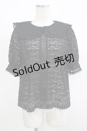 画像: m petit by misako / TT* AOKレースブラウス M ブラック H-25-12-10-047-LO-BL-NS-ZH