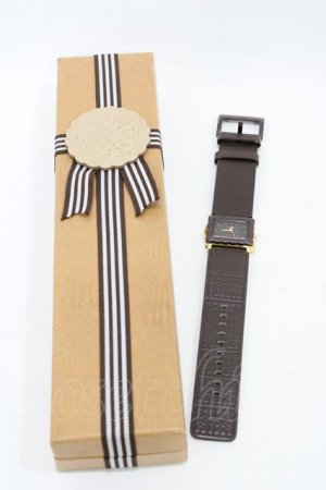 画像: Q-pot. / メルティービスケットウォッチ  ブラウン H-25-12-10-1006-QP-ZA-KB-ZH