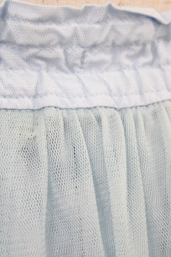 画像3: Jane Marple / ギャザーチュチュスカート  サックス H-25-12-10-1039-JM-SK-KB-ZH (3)