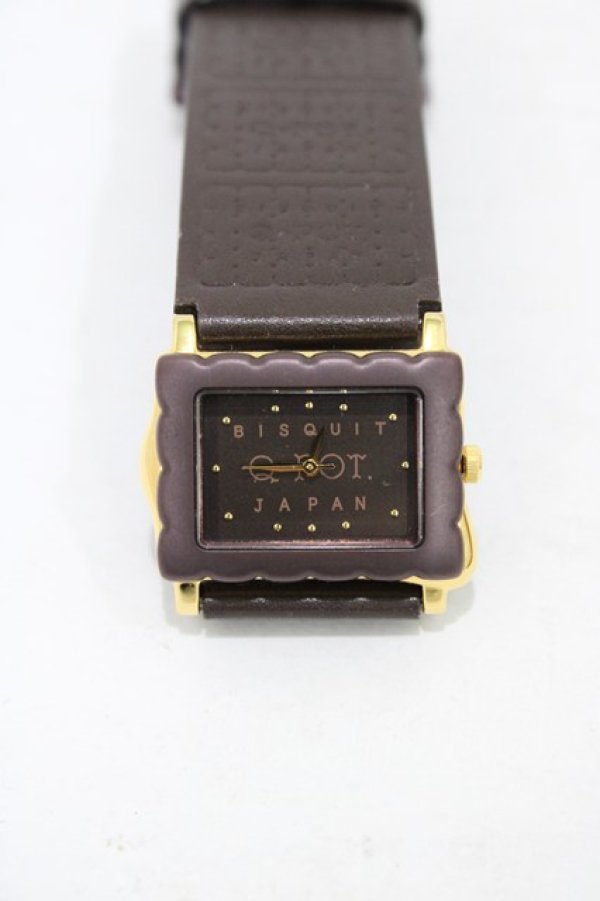 画像2: Q-pot. / メルティービスケットウォッチ  ブラウン H-25-12-10-1006-QP-ZA-KB-ZH (2)