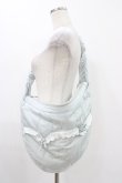 画像1: merry jenny / サテンハーフムーンショルダーbag  ブルー H-25-12-10-1007-LO-BG-KB-ZH (1)