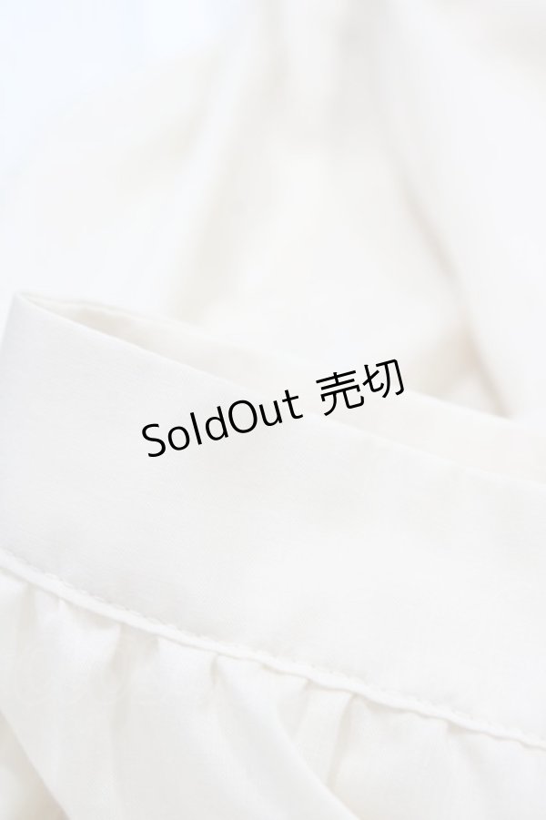 画像3: Jane Marple / フラワーアイレットカラーのブラウス  アイボリー H-25-12-10-1051-JM-BL-KB-ZH (3)