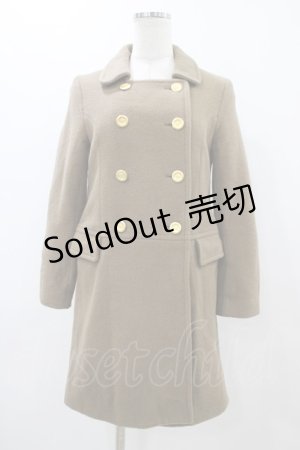 画像: MILK / Royalコート  キャメルブラウン H-25-12-10-1054-ML-CO-KB-ZH