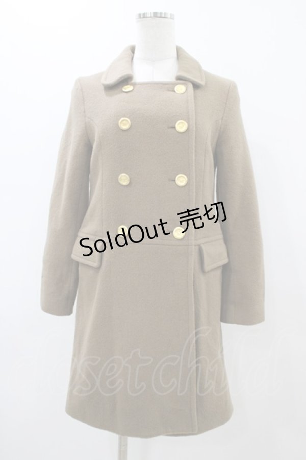 画像1: MILK / Royalコート  キャメルブラウン H-25-12-10-1054-ML-CO-KB-ZH (1)