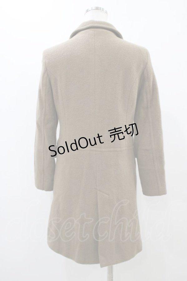 画像2: MILK / Royalコート  キャメルブラウン H-25-12-10-1054-ML-CO-KB-ZH (2)