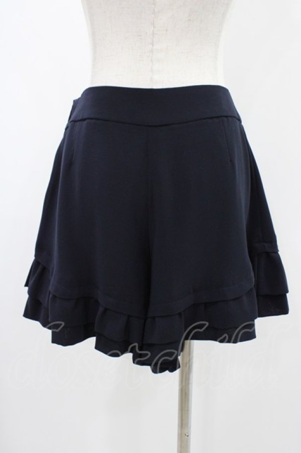 画像2: Jane Marple Dans Le Salon / フリルパンツ M ネイビー H-25-12-10-1010-JM-PA-KB-ZH (2)