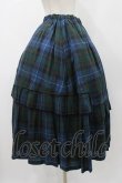 画像3: Jane Marple Dans Le Salon / タータンチェックパネルスカート  ネイビー H-25-12-10-1023-JM-SK-KB-ZH (3)