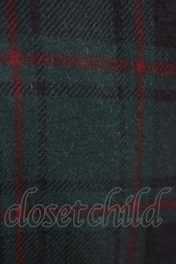 画像5: Jane Marple Dans Le Salon / タータンチェックパネルスカート  ネイビー H-25-12-10-1023-JM-SK-KB-ZH (5)