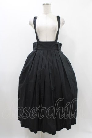 画像: Jane Marple / タイプライターサスペンダースカート  ブラック H-25-12-10-1028-JM-SK-KB-ZH