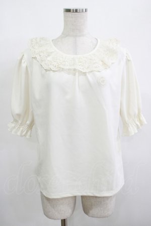 画像: m petit by misako / TT*AOKエリレースPO M アイボリー H-25-12-10-048-LO-TO-NS-ZH