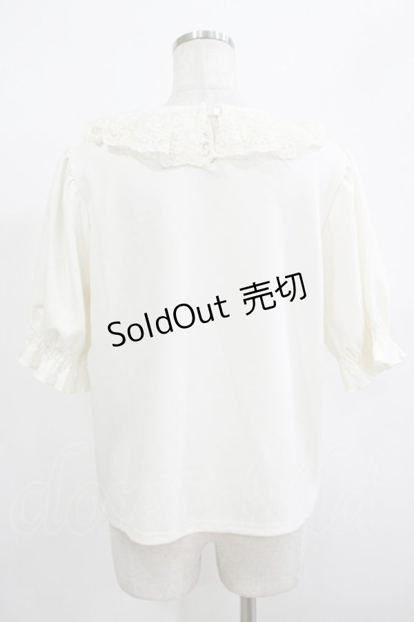 画像3: m petit by misako / TT*AOKエリレースPO M アイボリー H-25-12-10-048-LO-TO-NS-ZH (3)