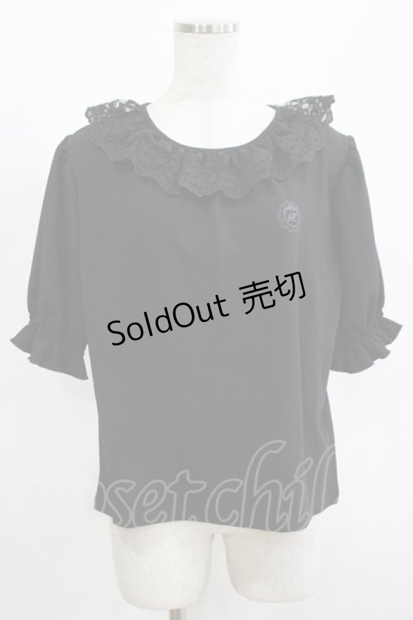 画像1: m petit by misako / TT*AOKエリレースPO M ブラック H-25-12-10-049-LO-TO-NS-ZH (1)