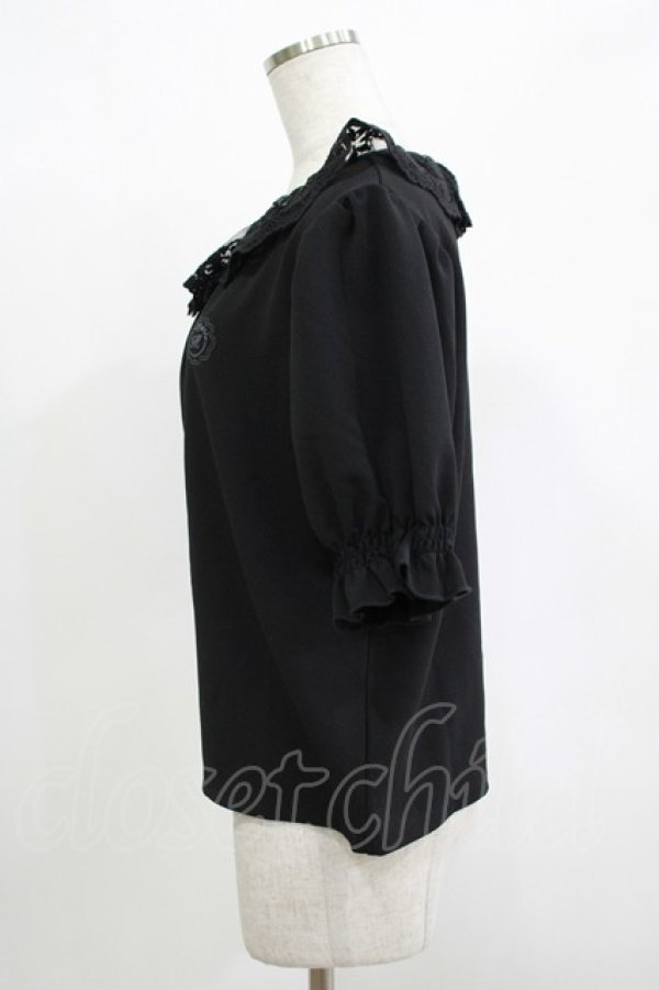 画像2: m petit by misako / TT*AOKエリレースPO M ブラック H-25-12-10-049-LO-TO-NS-ZH (2)