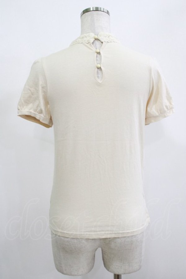 画像3: Fi.n.t / レース切替トップス Free IVORY H-25-12-10-050-CA-TO-NS-ZH (3)