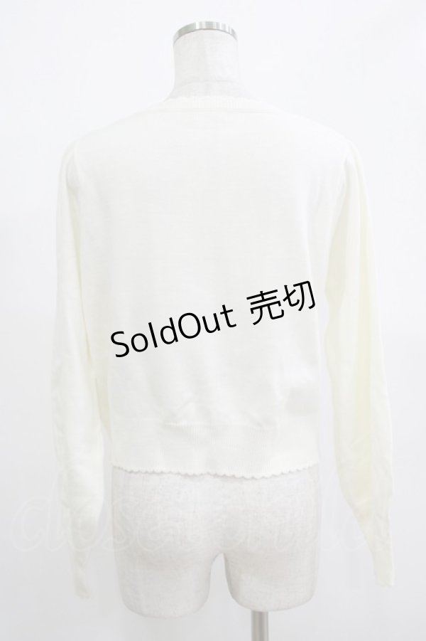 画像3: Amavel / ハートボタンカーディガン Free オフ H-25-12-10-053-CA-TO-NS-ZH (3)