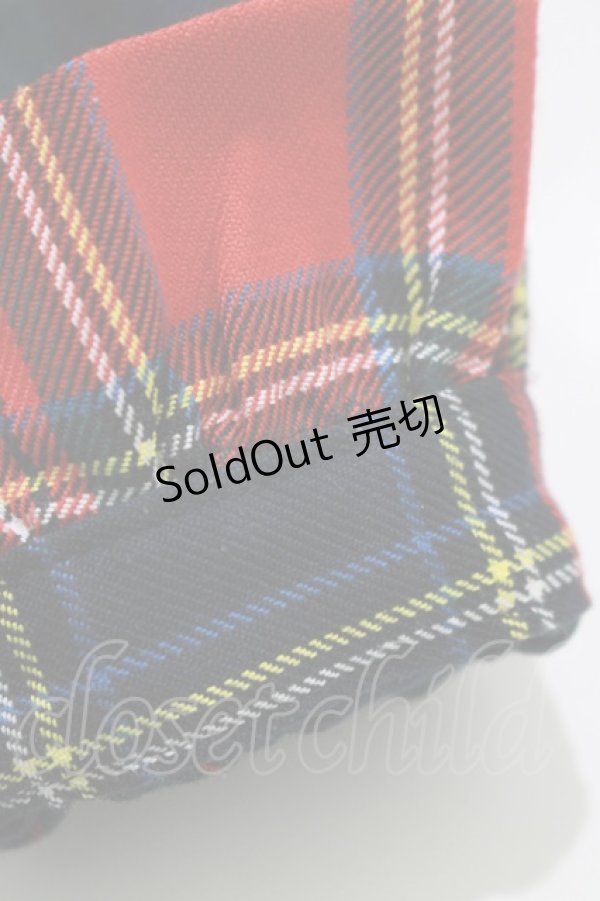 画像4: Nile Perch / チェックワンピース Free グリーン/レッド H-25-12-10-004-LO-OP-NS-ZH (4)