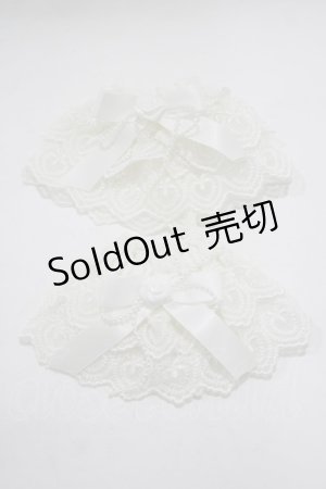 画像: metamorphose / バラ付レースカフス Free オフ H-25-12-10-070-ME-ZA-NS-ZH